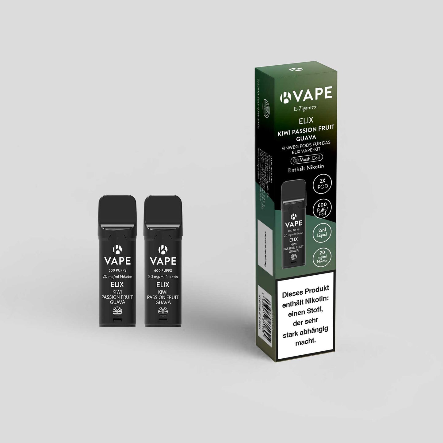 K-Vape ELIX 2er-Set Nachfüllpods