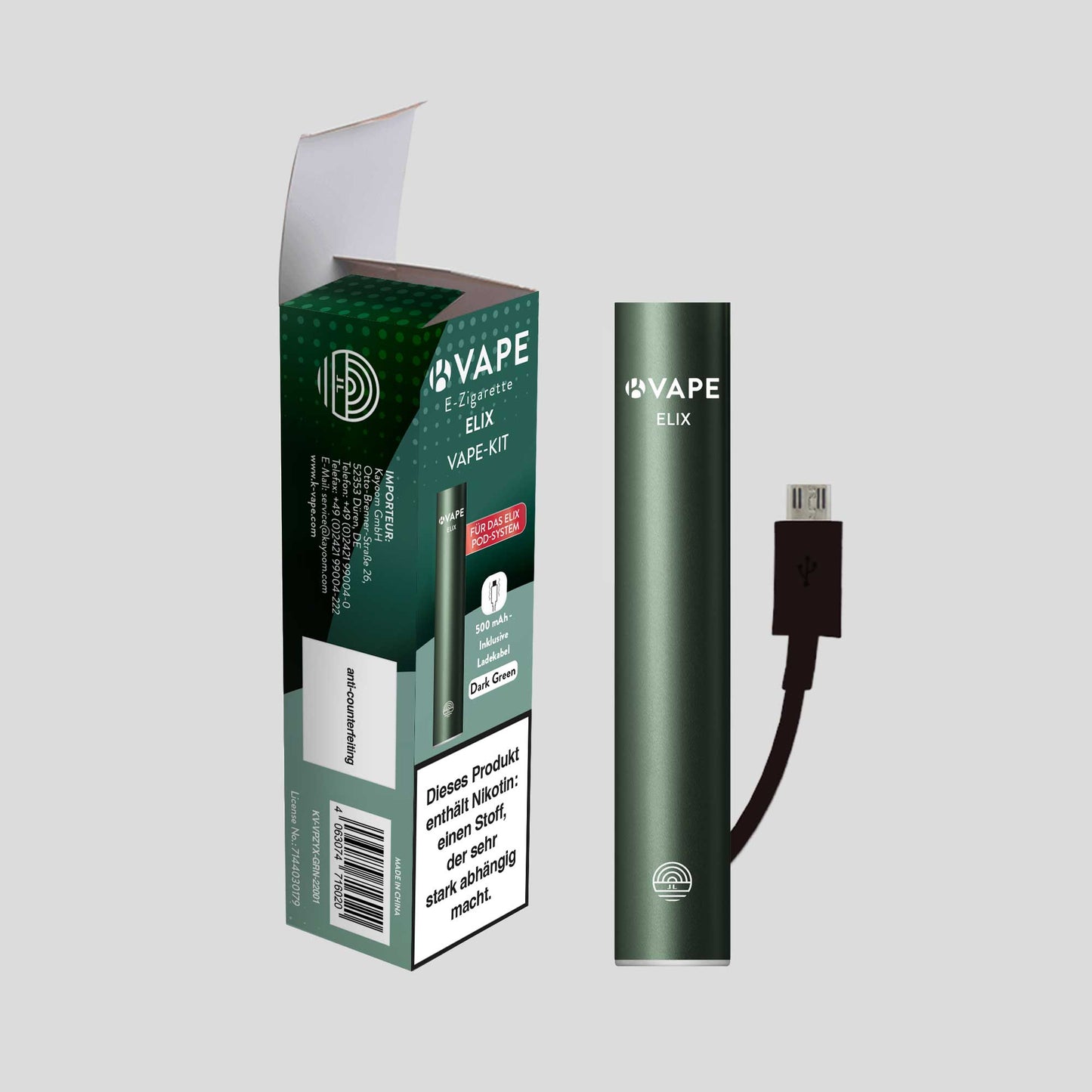 K-Vape ELIX Akkuträger