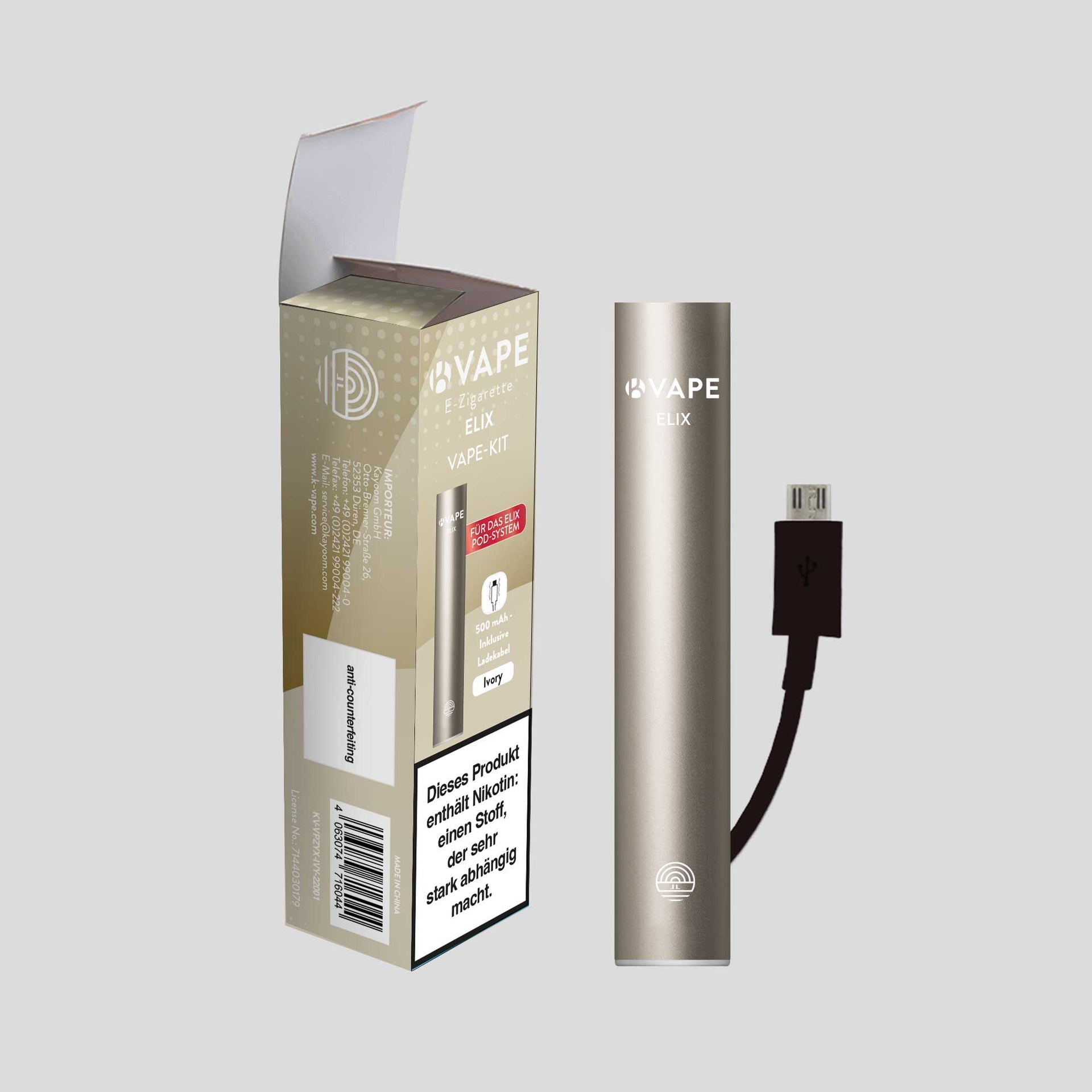 K-Vape ELIX Akkutrger